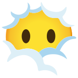 Testa tra le nuvole - Noto Color Emoji