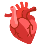 Organo del cuore - Noto Color Emoji