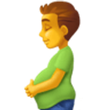 Uomo incinto - Facebook