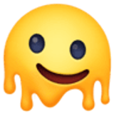 Faccina che si scioglie - Facebook