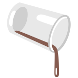 Liquido versato - Noto Color Emoji