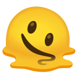 Faccina che si scioglie - Noto Color Emoji