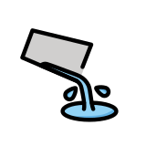 Liquido versato - OpenMoji