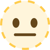 Faccina tratteggiata - Twitter / X