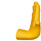 Emoji della mano destra