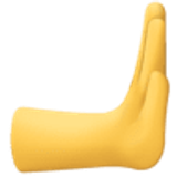 Mano che spinge a destra - Facebook