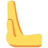 Mano che spinge a sinistra - Twitter / X