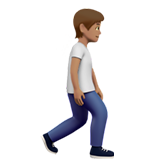 pedone: carnagione olivastra e a destra