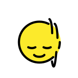 Scuotere la testa in senso verticale - OpenMoji