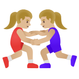 lottatrici: carnagione abbastanza chiara