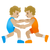 persone che fanno la lotta: carnagione abbastanza chiara