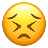 Emoji sofferente