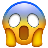 Emoji terrorizzato