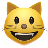 Gatto che ride Emoji
