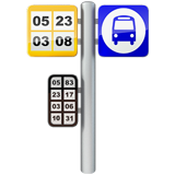 Fermata dell'autobus Emoji