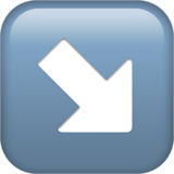 Freccia in basso a destra