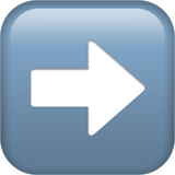 Freccia verso destra