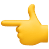 Indice verso sinistra - Facebook