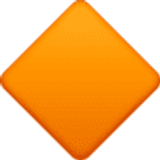 Rombo arancione grande - Facebook