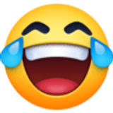 Faccina con lacrime di gioia - Facebook