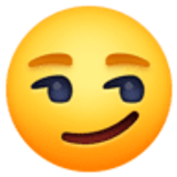 Faccina con sorrisetto - Facebook