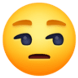 Faccina contrariata - Facebook