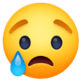 Faccina che piange - Facebook