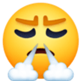 Faccina che sbuffa - Facebook