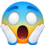 Faccina terrorizzata - Facebook