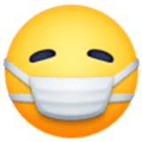 Faccina con mascherina - Facebook