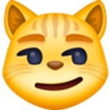 Gatto con sorriso sarcastico - Facebook