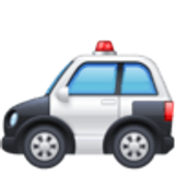 Macchina della polizia - Facebook