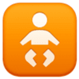 Simbolo con immagine di bambino - Facebook