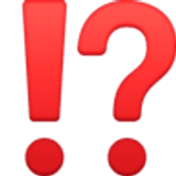 Punto esclamativo e interrogativo - Facebook