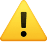 Simbolo di avviso - Facebook