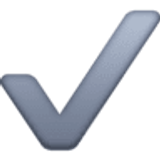 Segno di spunta - Facebook