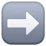 Freccia rivolta verso destra - Facebook