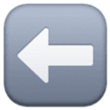 Freccia rivolta a sinistra - Facebook