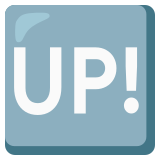 Pulsante UP! - Noto Color Emoji