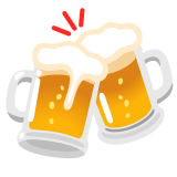 Boccali di birra - Noto Color Emoji
