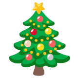 Albero di Natale - Noto Color Emoji
