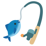 Canna da pesca - Noto Color Emoji