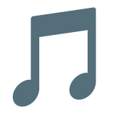 Nota musicale - Noto Color Emoji