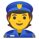 Agente di polizia - Noto Color Emoji