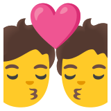 Bacio tra coppia - Noto Color Emoji