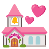 Chiesa per matrimonio - Noto Color Emoji