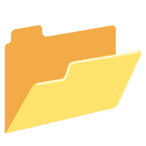 Cartella aperta - Noto Color Emoji