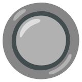 Pulsante rotondo - Noto Color Emoji