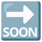 Freccia SOON - Noto Color Emoji