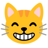 Gatto che sogghigna - Noto Color Emoji